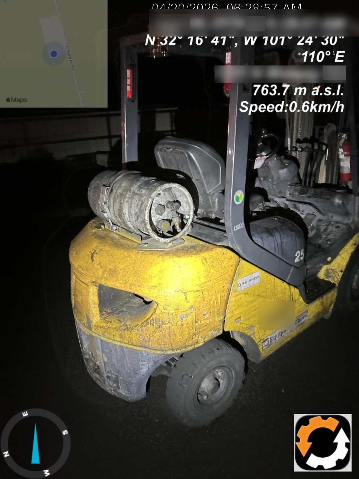 2019 KOMATSU FG25T-16