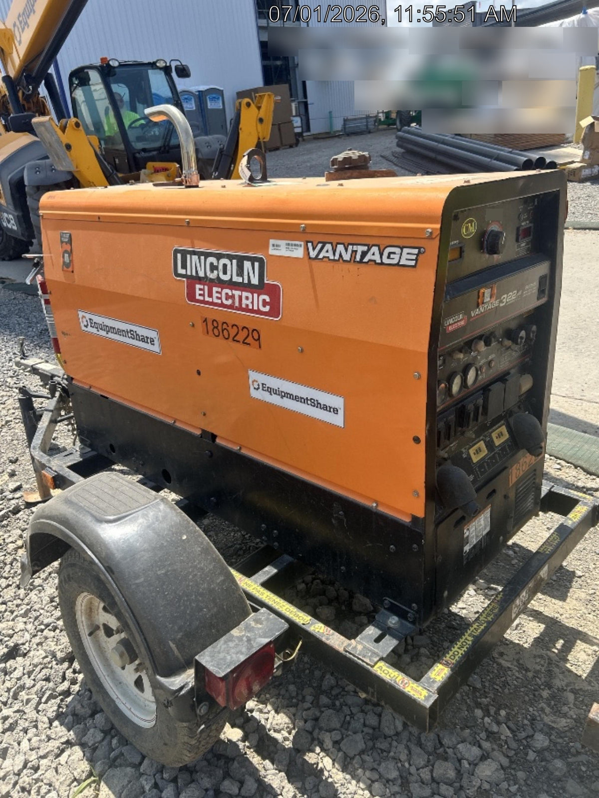 2021 Lincoln Electric Vantage 322 VANTAGE 322 READY-PAK 3