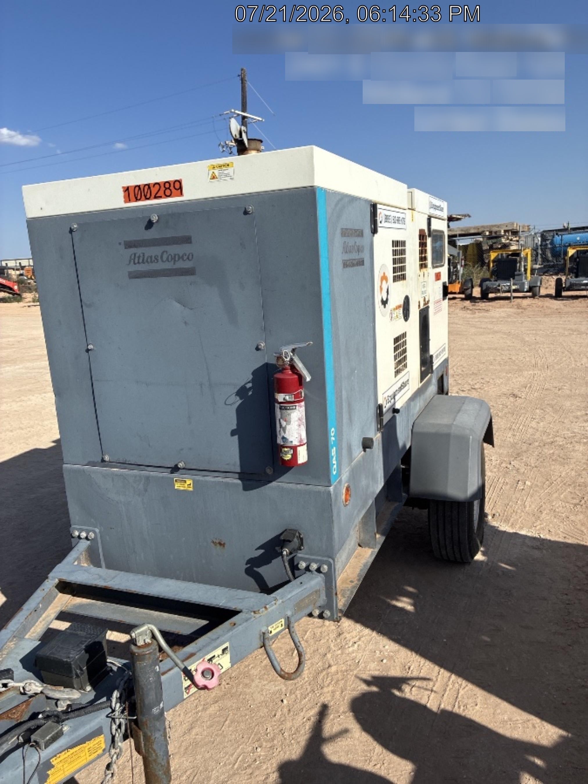 2020 ATLAS COPCO QAS 70
