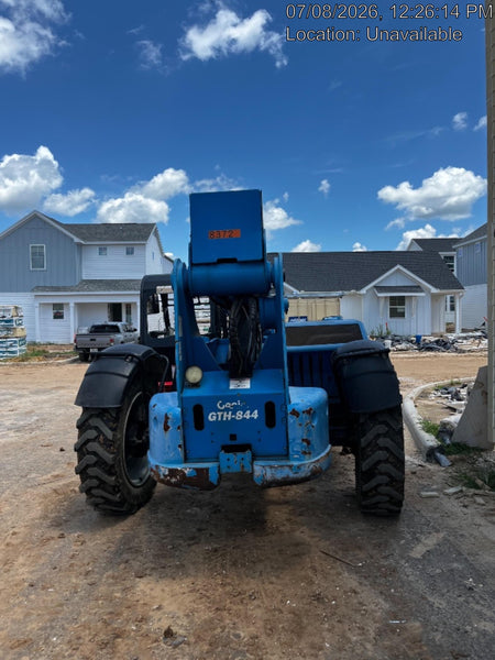 2018 Genie GTH-844 Genie GTH-844D w/Open ROPS, FF Tires, Work Light/Beacon, 60" Carriage and Forks