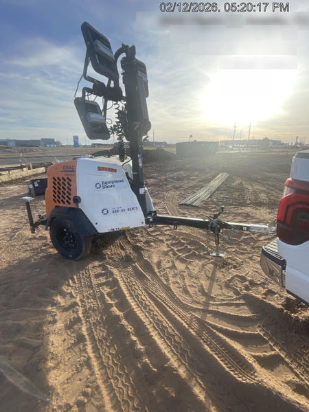 2023 Generac MLT2 Diesel, Flex Switch 120V Input, Powerzone Controller, 
(4) 320W LED Lights, 4kW Generator, 39.9 Gal Fuel Tank, 2" Ball, T3
