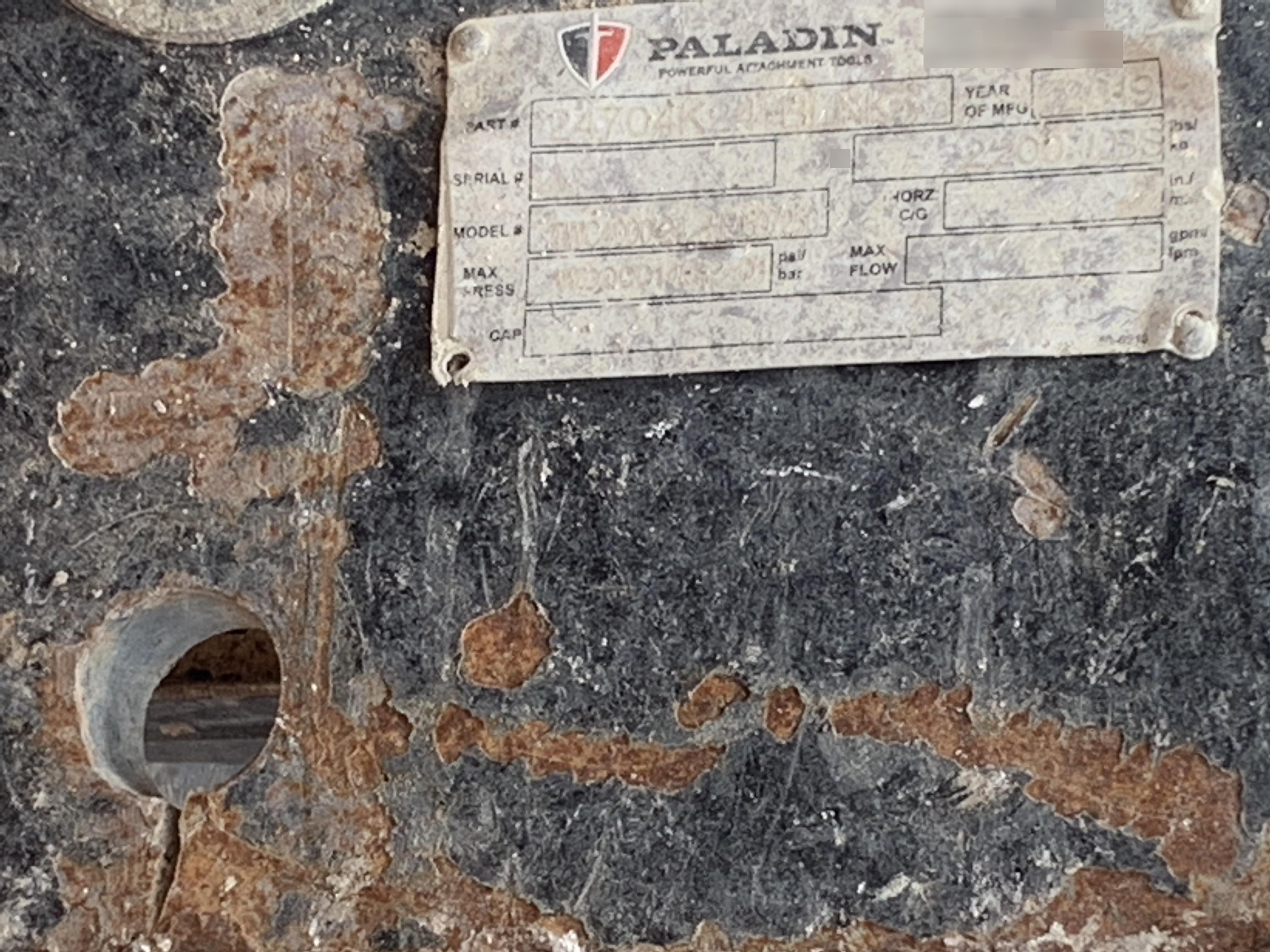 2019 PALADIN TWC1000-24