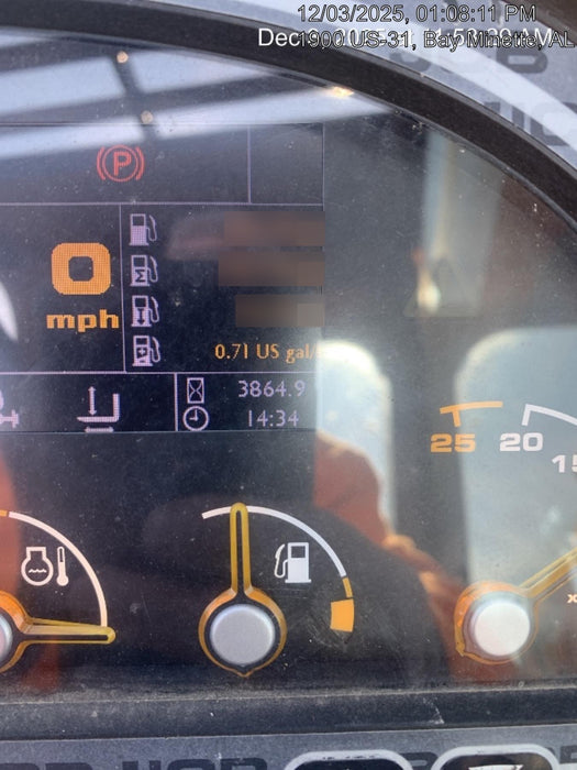 2020 JCB 510-56 Canopy, Solid Tires, Work Lights, Beacon, Aux Hydraulics, Back up Alarm, Lifting Eye, ES Decals