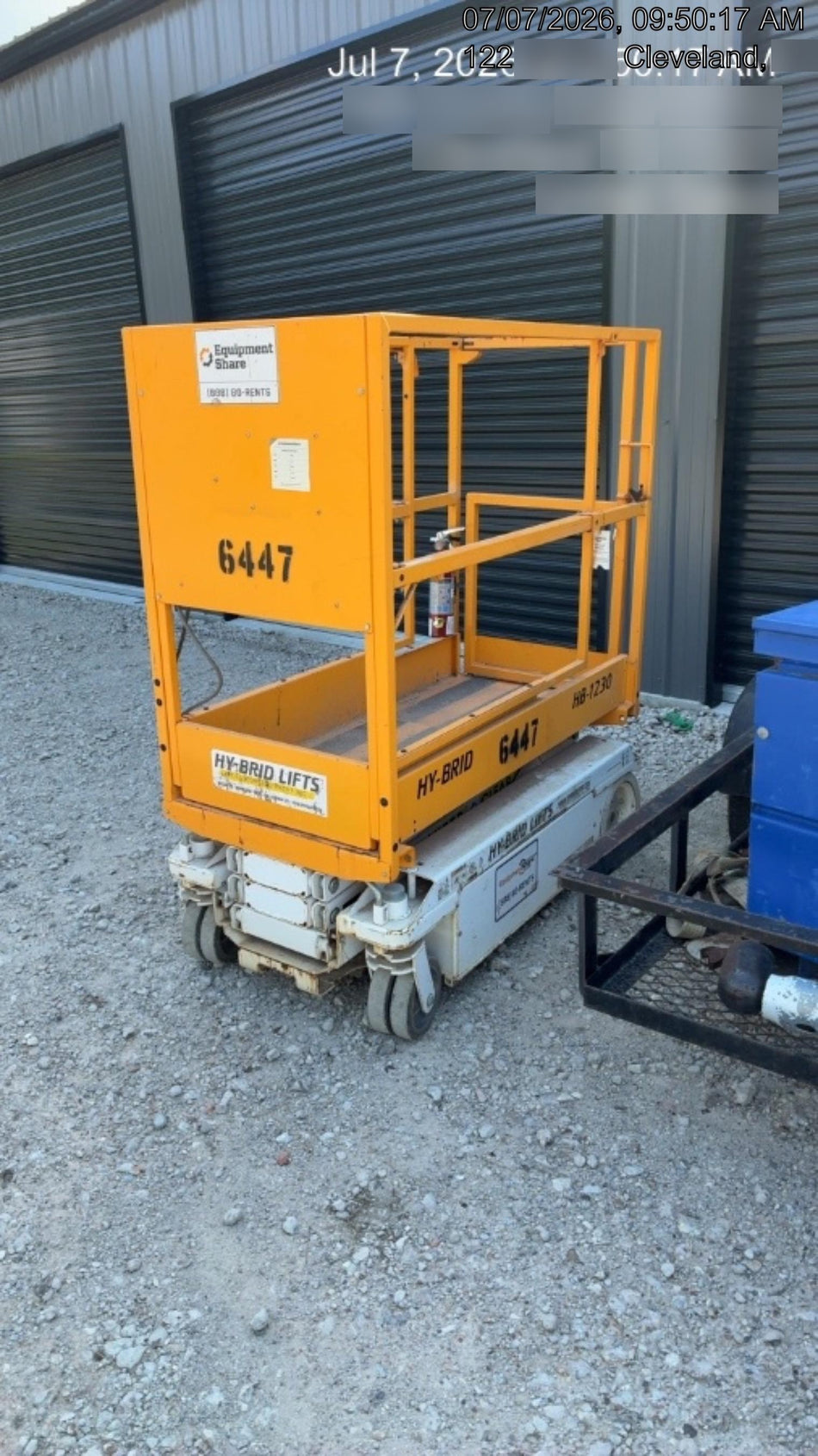 2017 CUSTOM EQUIPMENT HB-1230