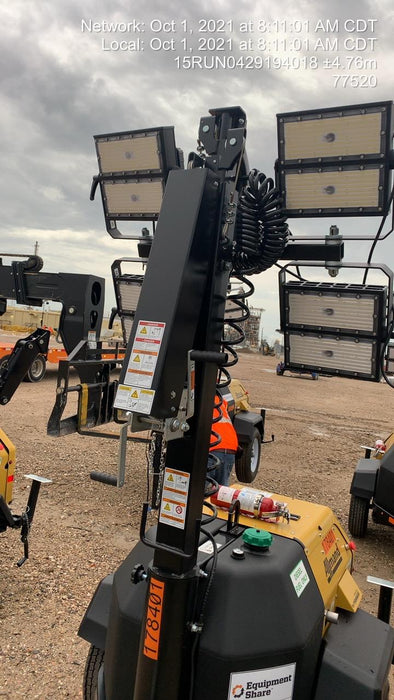 Allmand NLV3GR 3kW Light Plant - LED