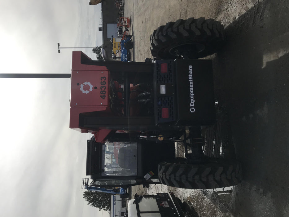 2020 Manitou MTA8044 74hp T4F, Cab/Heat/Air, Cab and Boom LED work lights, Auxiliary Hydraulics, Solid Tires, Amber strobe, Lift Hook w/66" Carriage, 60" Forks