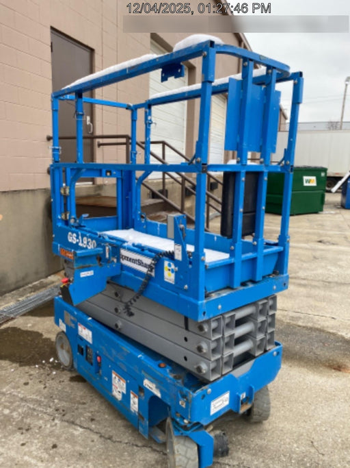 2020 Genie GS-1930 Solid Non Marking Tires, Beacon, Folding rails with half height swing gate