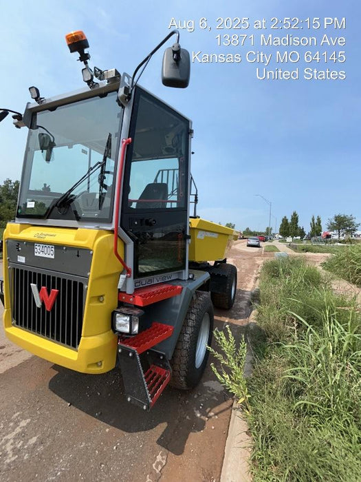 2025 WACKER NEUSON DV605 Cab Turf Tires