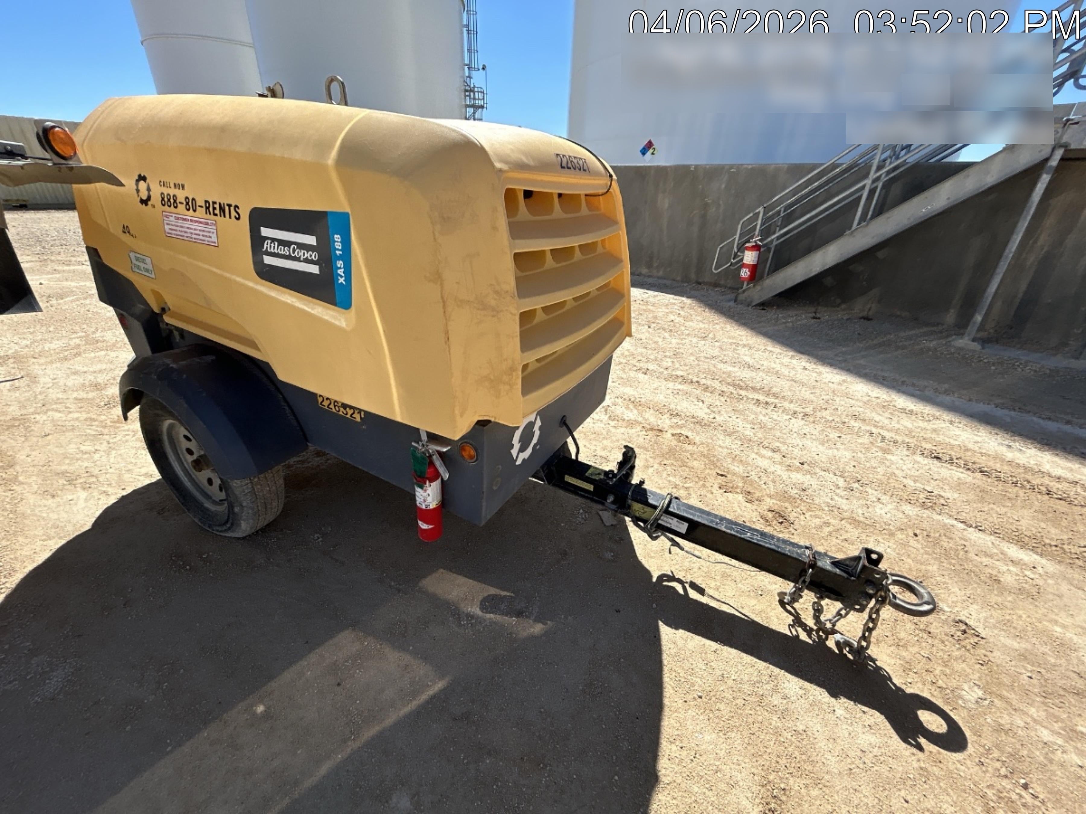 2022 ATLAS COPCO XAS188