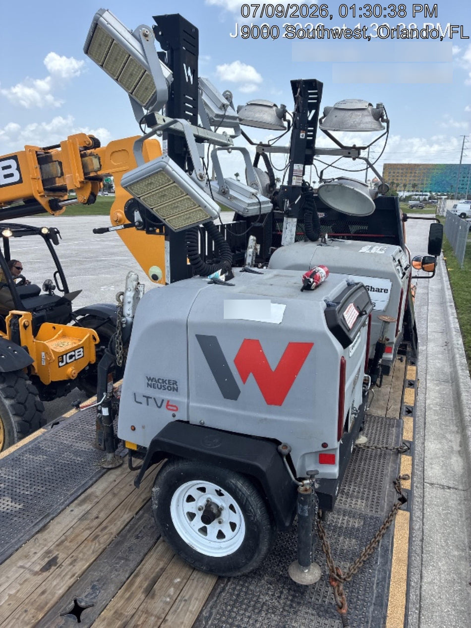 2019 Wacker Neuson LTV6K-LED LED Lighting, ES Track Hardware, Fuel Level Sensor