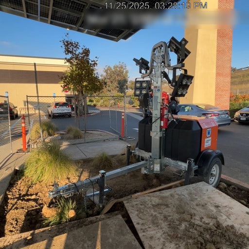 2024 Wanco WLTT-4MM4K Diesel, Deep Sea Controller, Shore Power Plug, Auto Start, (4) 350W LED Floodlights, 4kW Generator, 60 Gal Fuel Tank, 2" Ball, T3