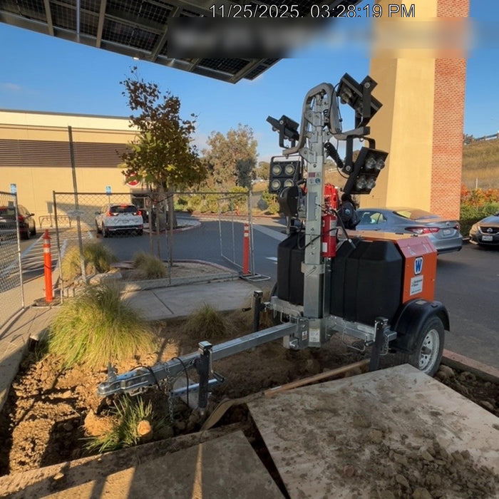 2024 Wanco WLTT-4MM4K Diesel, Deep Sea Controller, Shore Power Plug, Auto Start, (4) 350W LED Floodlights, 4kW Generator, 60 Gal Fuel Tank, 2" Ball, T3