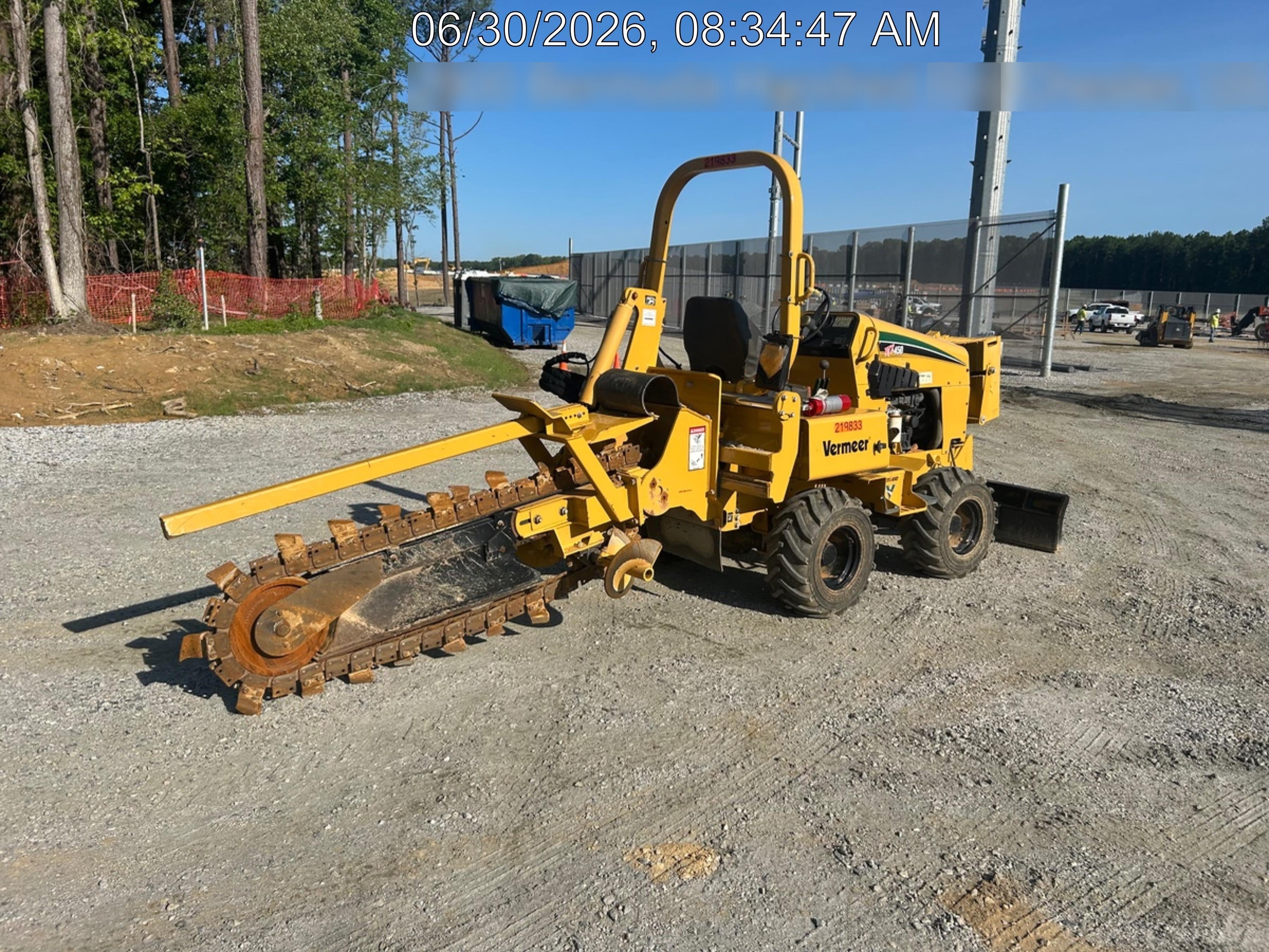 2022 VERMEER RTX450