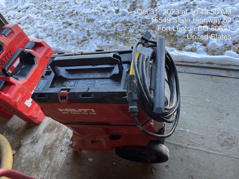 2023 HILTI VC 150-10 XE