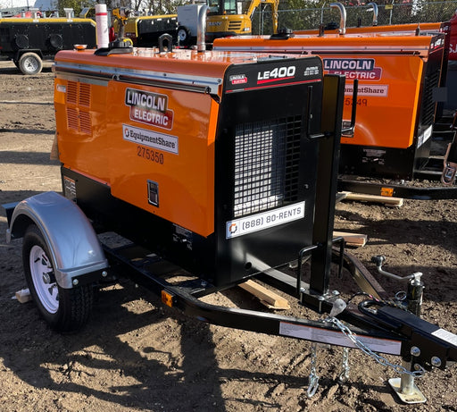 2022 Lincoln Electric LE400 Kubota V1505, Trlr, Cable Rack, Light Kit, ES Decals, T3