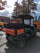 Kubota RTV-X1140W-H 4WD utility cart -LED strobe -Windshield tempered glass -Plastic canopy -Wire harness kit -Backup alarm