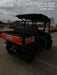 2022 Kubota RTV-X1140W-H Plastic Canopy, Windshield Acrylic Clear, LED Strobe Light, Wire Harness Kit, Back up Alarm
