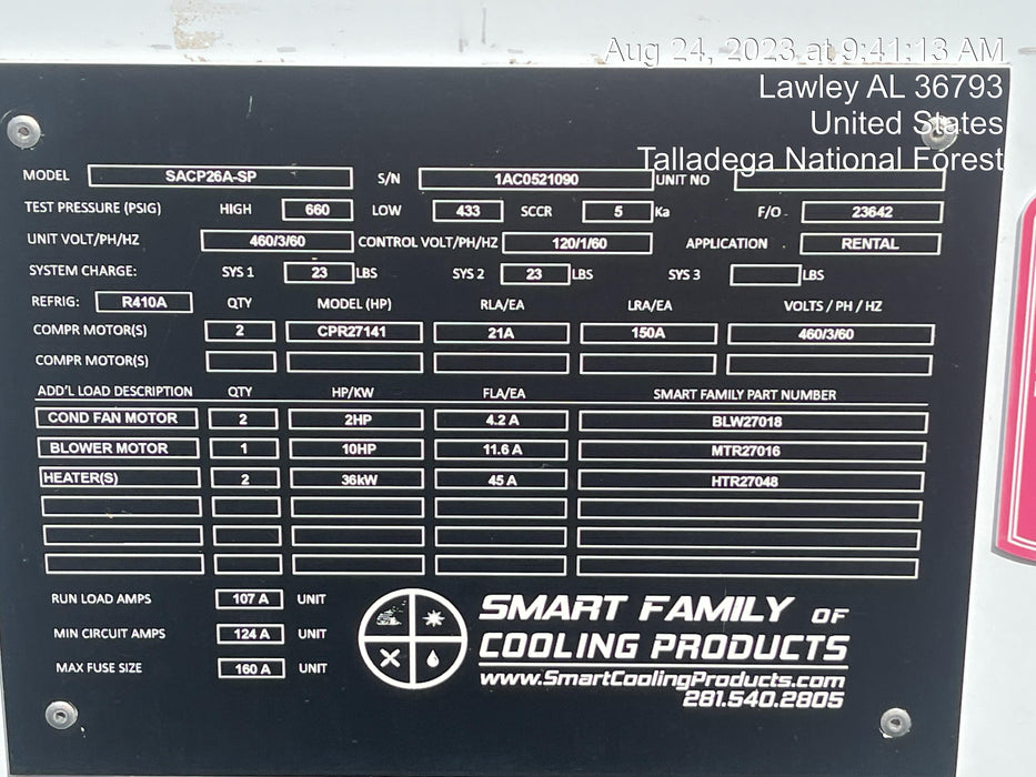 2022 SMARTECH SACP26A-SP