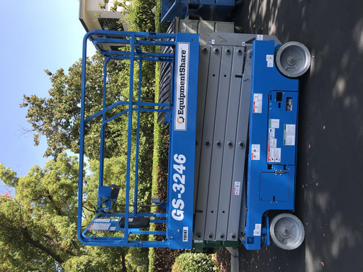 2020 Genie GS-3246 Standard, Folding full height swing gate, 800W Inverter