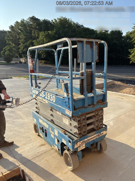 2018 Genie GS-1930 Genie GS-1930 Scissor Lift w/Standard Options