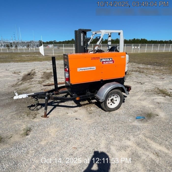 2022 Lincoln Electric LE400 Kubota V1505, Trlr, Cable Rack, Light Kit, ES Decals, T3