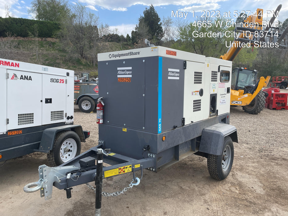 2022 ATLAS COPCO QAS 70