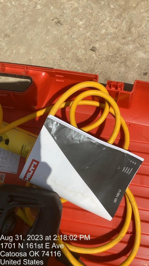 2019 HILTI DD 150-U