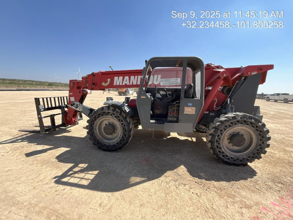 2018 Manitou MTA10055 Manitou MTA10055 - Canopy, Worklights, Beacon, 66" Carriage, 60" Forks, Solid Tires, Aux Hydraulics