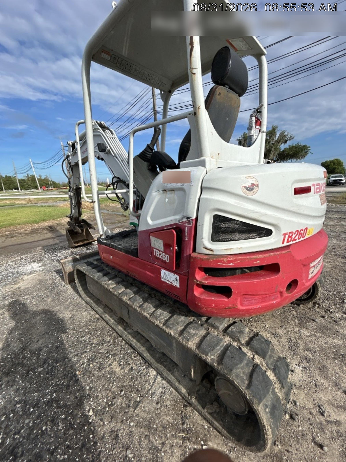 2019 TAKEUCHI TB260