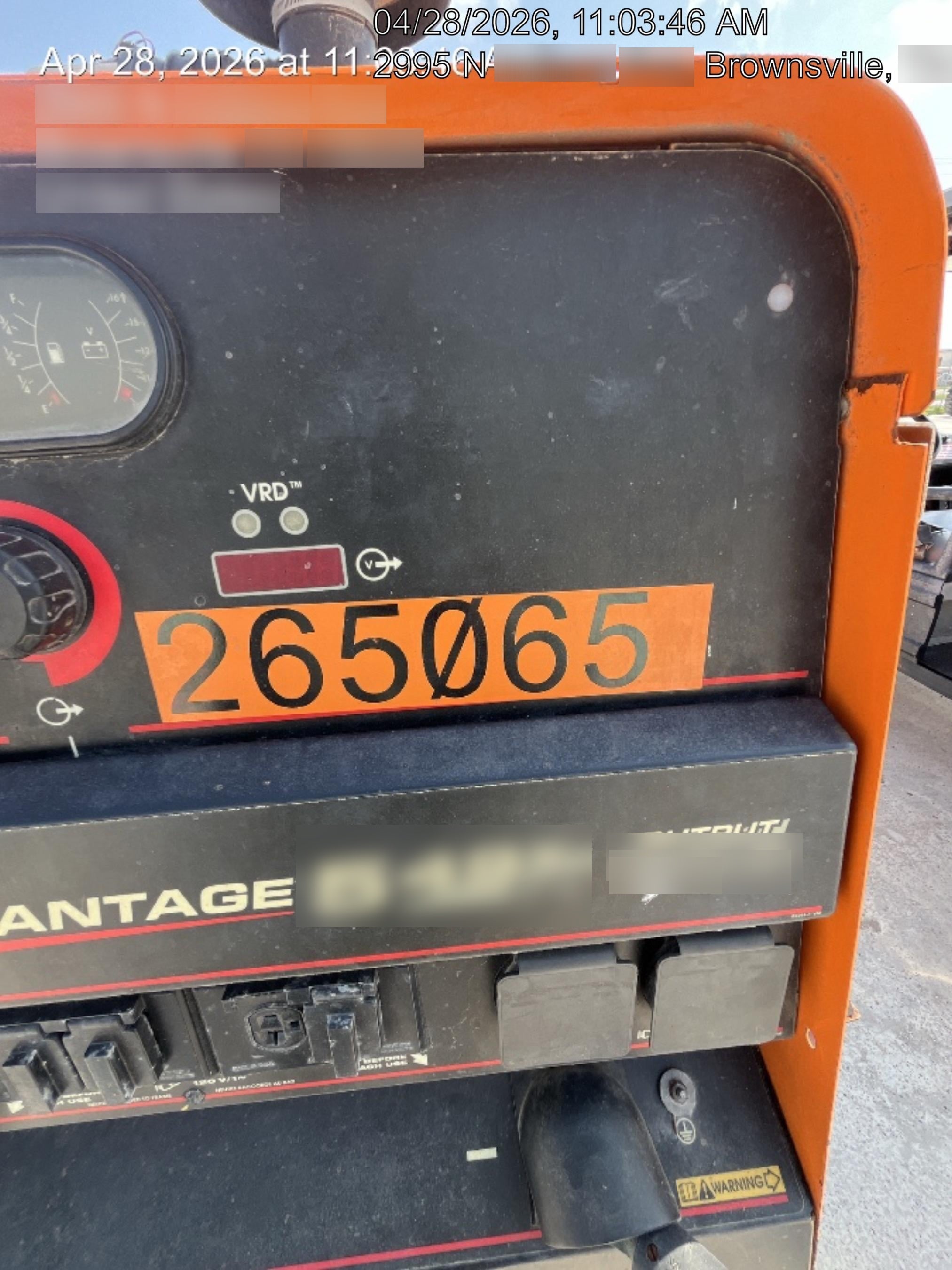 2022 LINCOLN ELECTRIC Vantage 549X