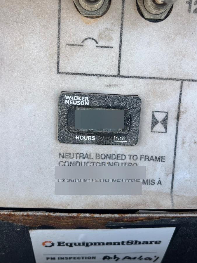 Wacker Neuson LTV6K-MH Wacker Neuson LTV6K Towable Light Tower