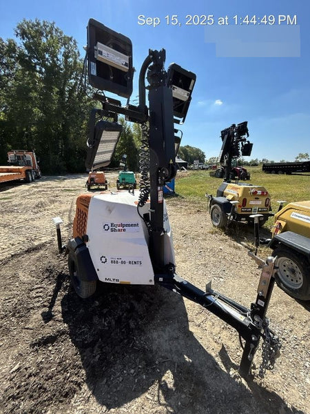 2023 Generac MLT2 Diesel, Flex Switch 120V Input, Powerzone Controller, (4) 320W LED Lights, 4kW Generator, 39.9 Gal Fuel Tank, 2" Ball, T3