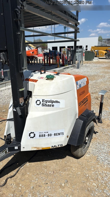 2023 Generac MLT2 Diesel, Flex Switch 120V Input, Powerzone Controller, (4) 320W LED Lights, 4kW Generator, 39.9 Gal Fuel Tank, 2" Ball, T3