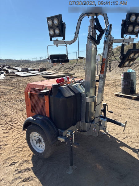 2024 Wanco WLTT-4MM4K Diesel, Deep Sea Controller, Shore Power Plug, Auto Start, (4) 350W LED Floodlights, 4kW Generator, 60 Gal Fuel Tank, 2" Ball, T3