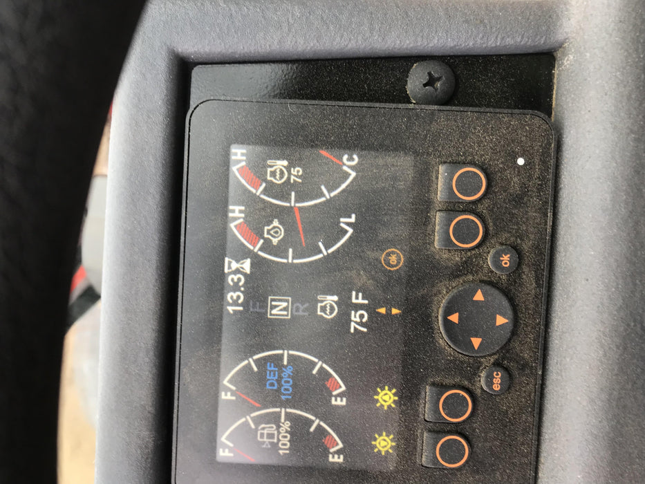 2020 Manitou MTA12055SER3 Cab/Heat/Air, Solid Tires, Amber Strobe, Lift Hook w/66" Carriage, 60" Forks