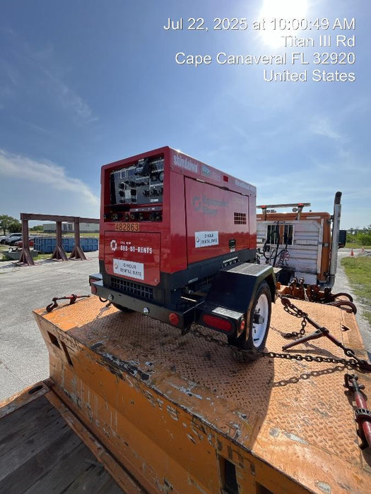 2024 Shindaiwa DGW400DML Kubota D902 Engine, 23 HP, Dual Op Welder, Wire, Arc, Droop Stick, Tig, and CC Stick Functionality, Simulphase, 3 Phase and 1 Phase Gen Output, Single Axle NB Trlr, Slr Trckl Chrg 12V 12W, Fire Ext, T3