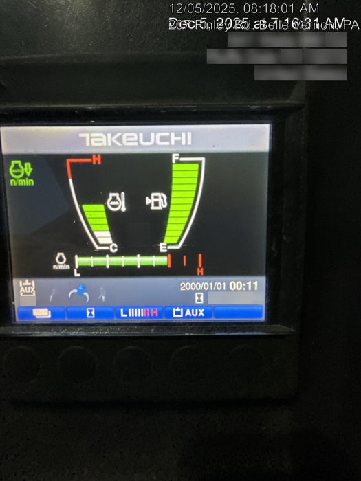 2021 TAKEUCHI TB250-2C