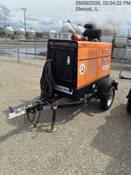 2021 Lincoln Electric Vantage 549X Ready Pak 3, ORANGE (includes trailer, cable rack, fender light kit)