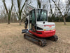 2020 Takeuchi TB250-2C Cab/Heat/Air, Rubber Tracks, Manual TAG QC