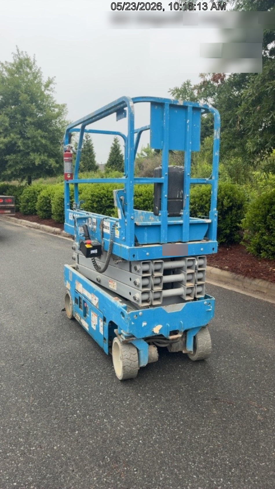 2020 Genie GS-1930 Fixed rails with chain entry gate - Pre A92.20
