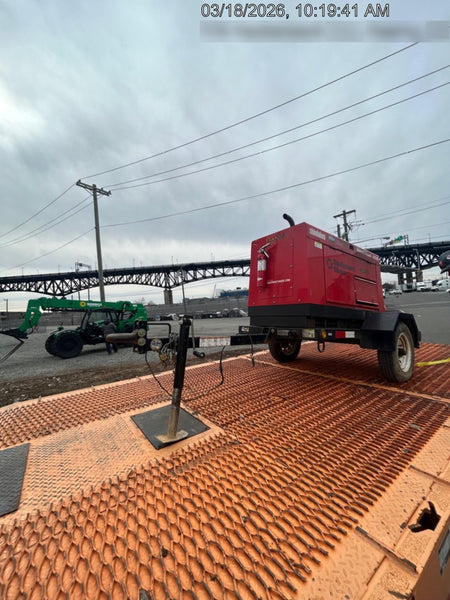 2024 Shindaiwa DGW400MDL Kubota D902 Engine, 23 HP, Dual Op Welder, Wire, Arc, Droop Stick, Tig, and CC Stick Functionality, Simulphase, 3 Phase and 1 Phase Gen Output, Single Axle NB Trlr, Slr Trckl Chrg 12V 12W, Fire Ext