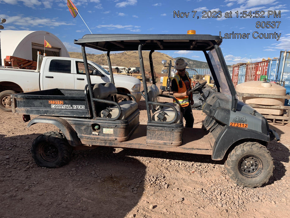 2023 Club Car CA1700D Canopy, Diesel, 4 Passenger