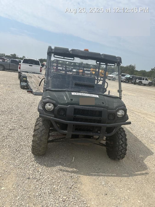 2019 Kawasaki Mule PRO-DXT Standard Options, Backup Alarm, Beacon, Plastic Hard Top, Poly Windshield, Horn Kit