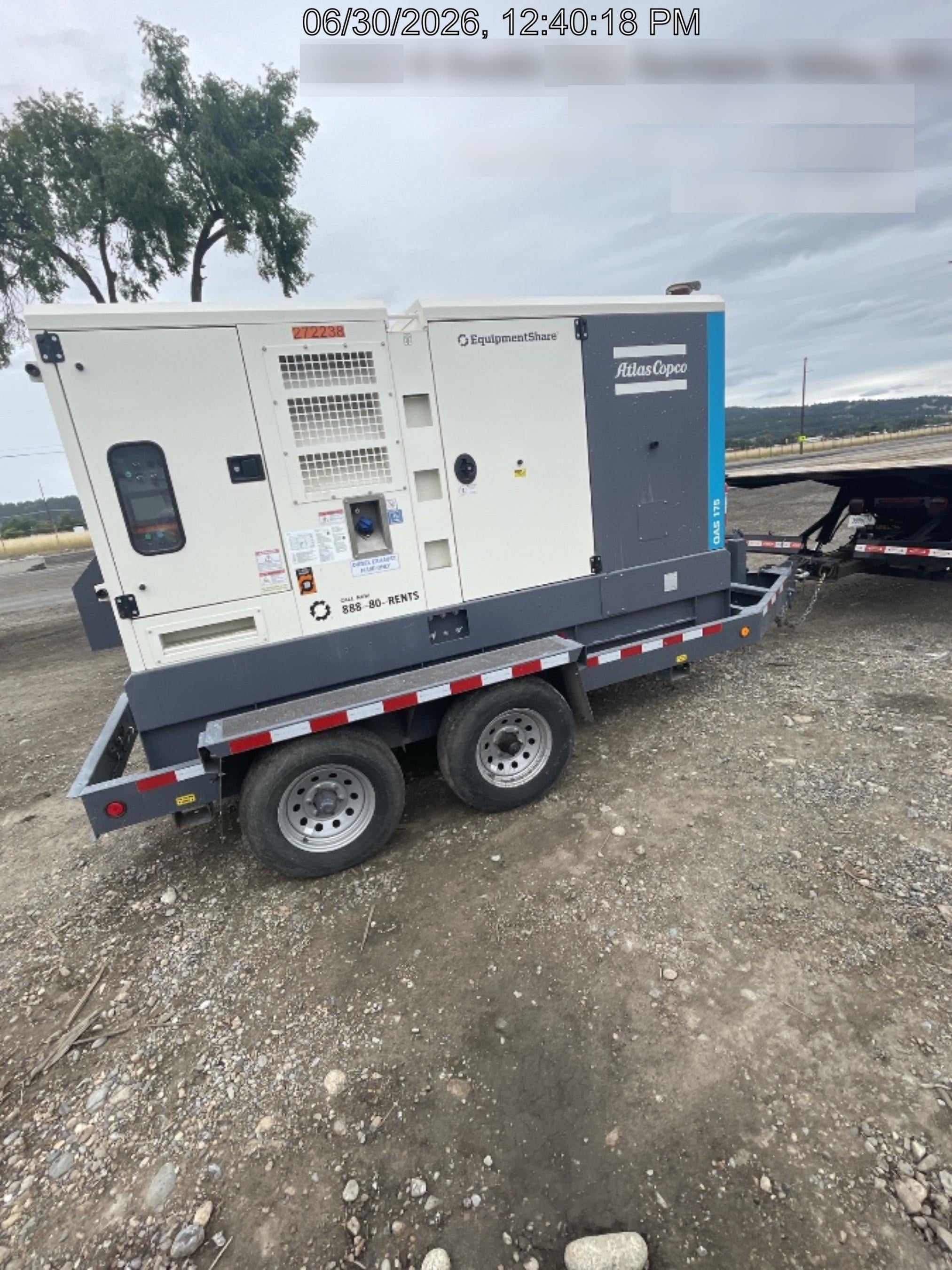 2022 ATLAS COPCO QAS 175