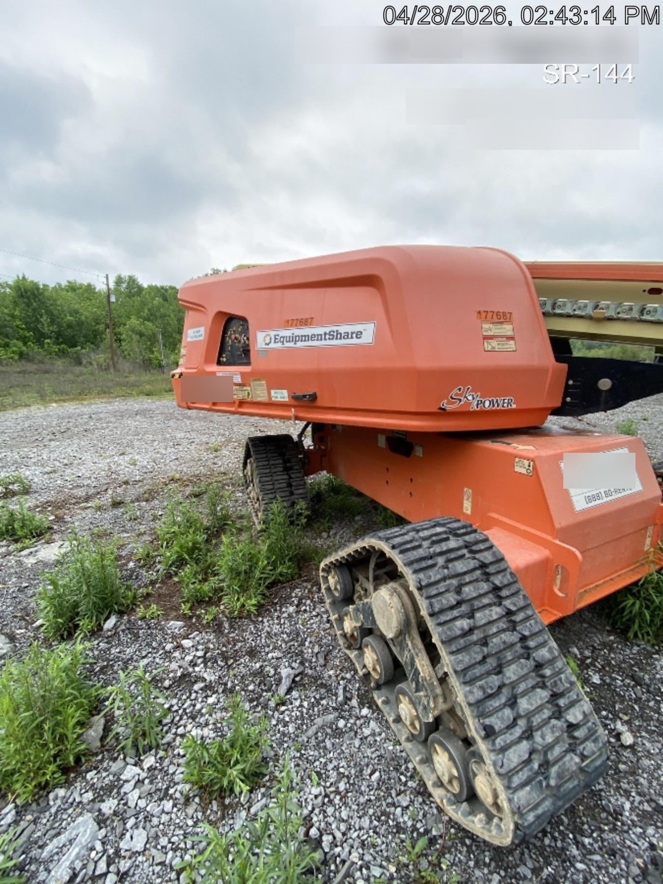 2021 JLG 660SJ Quad Track