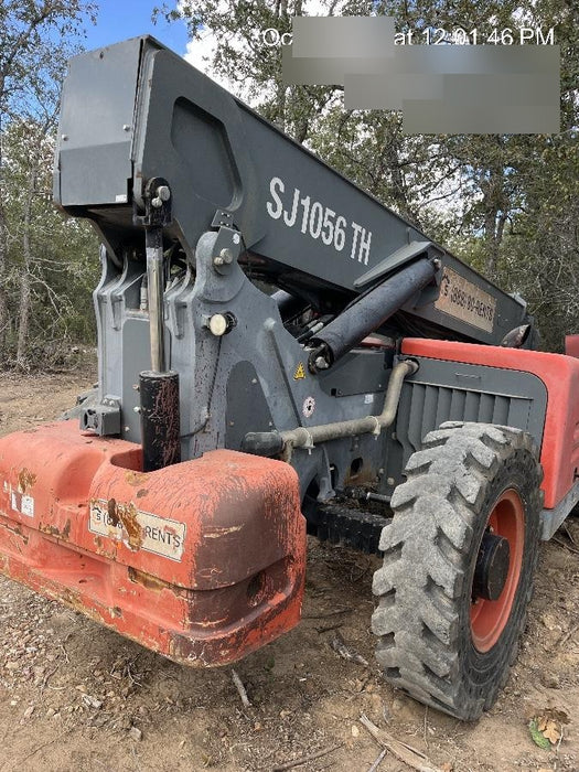 2018 Skyjack SJ1056 TH Skyjack 1056 TH Telehandler w/Open ROPS, Work Lights/Beacon, Solid Tires, 60" Carriage and Forks