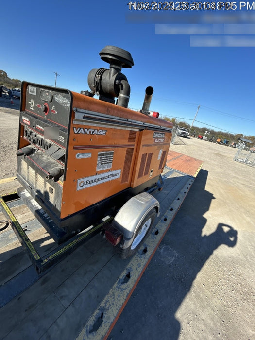 2022 Lincoln Electric Vantage 549X Crosslink Technology, Trailer Mounted, ES Decals, T3