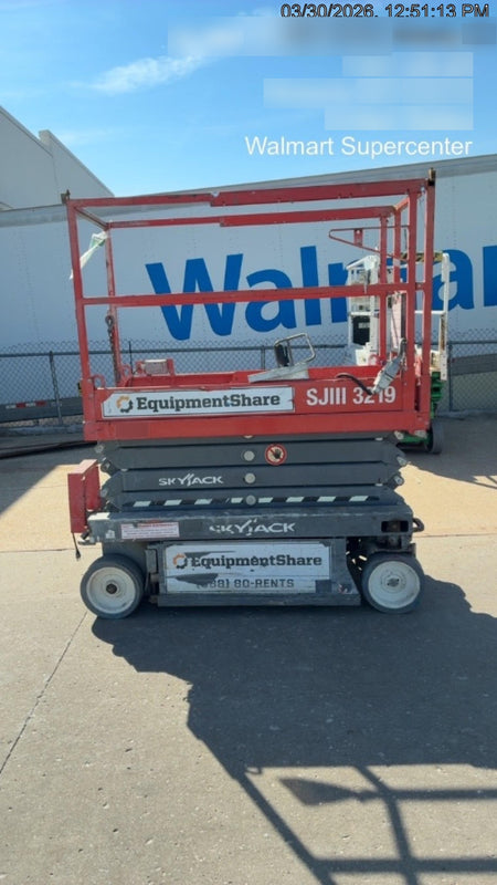 2019 Skyjack SJIII-3219 Standard Options, Trojan Batteries