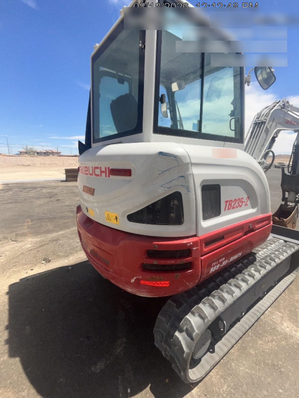 2025 TAKEUCHI TB235-2CR