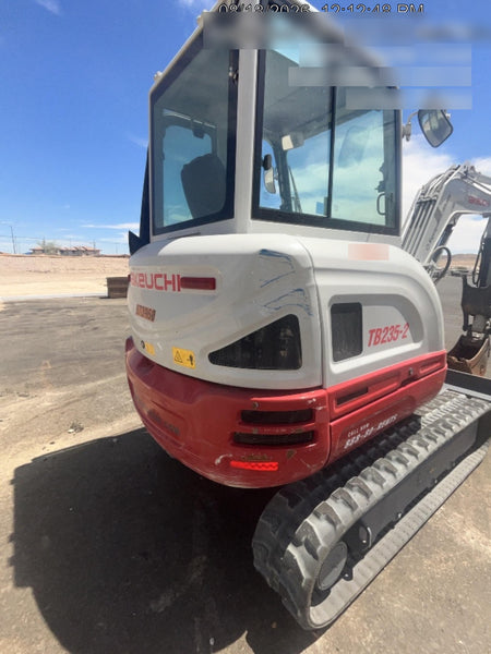 2025 TAKEUCHI TB235-2CR